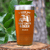Orange Golf Tumbler With Sip And Swing Design