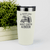 White golf tumbler Sip And Swing