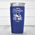 Blue Golf Tumbler With Talk Birdie To Me Design