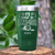 Green Golf Tumbler With Time To Par Tee Design