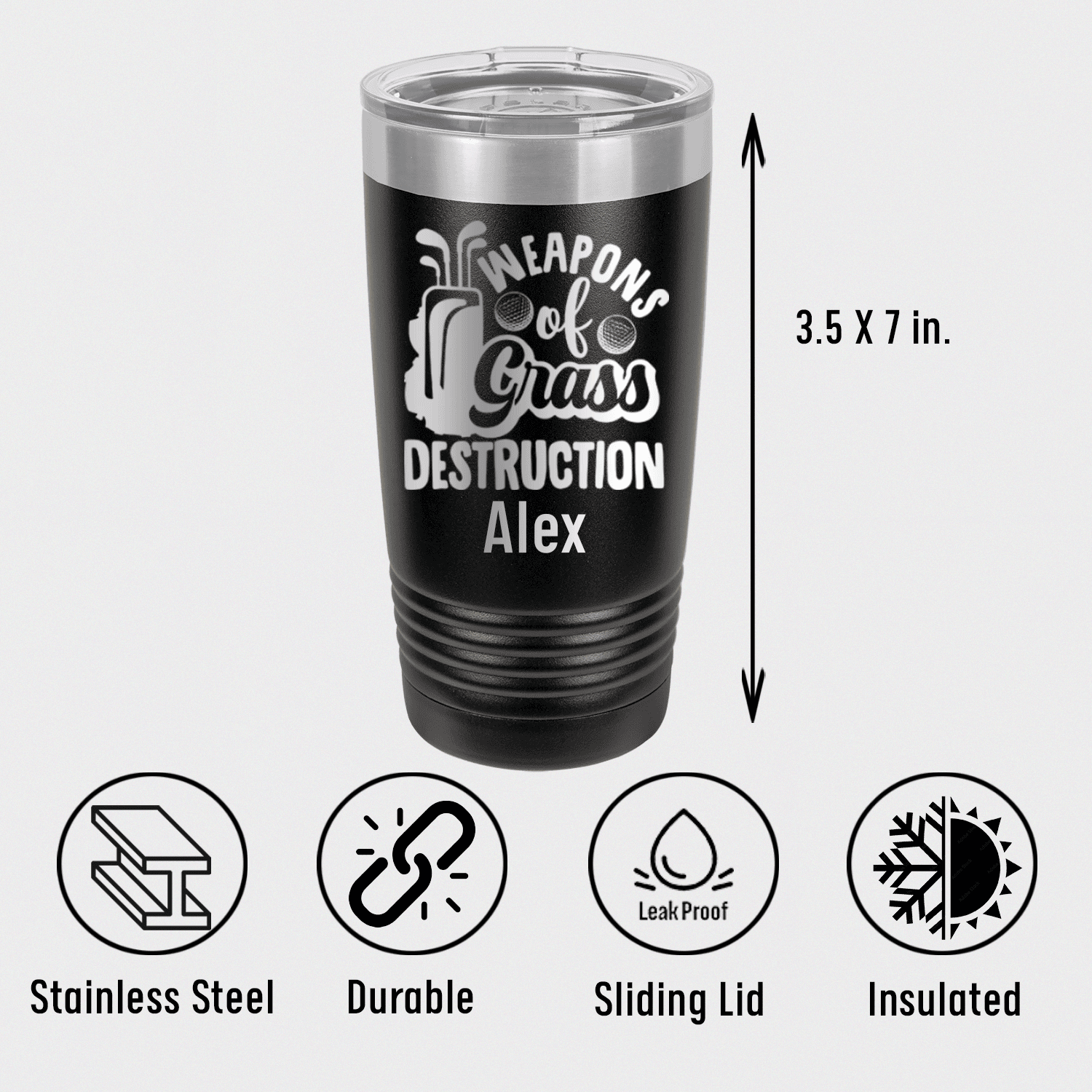 Weapons Of Grass Destruction Tumbler