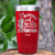 Red Golf Tumbler With Weapons Of Grass Destruction Design