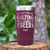 Maroon Golf Tumbler With Weekend Forecast Golfing Design