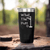 Black golf tumbler What The Putt