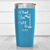 Light Blue Golf Tumbler With What The Putt Design