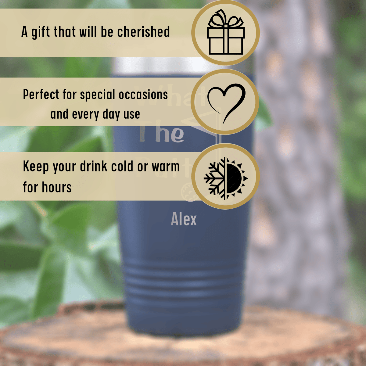 What The Putt Tumbler