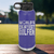 Purple golf water bottle Worlds Okayest Golfer