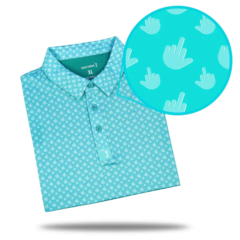 Birdie Finger Golf Polo