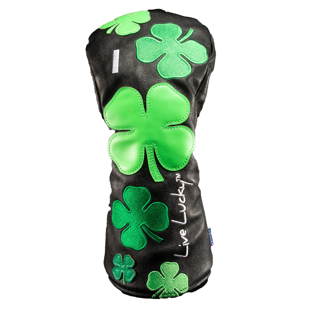 Lucky Charm Gold Driver Head Cover