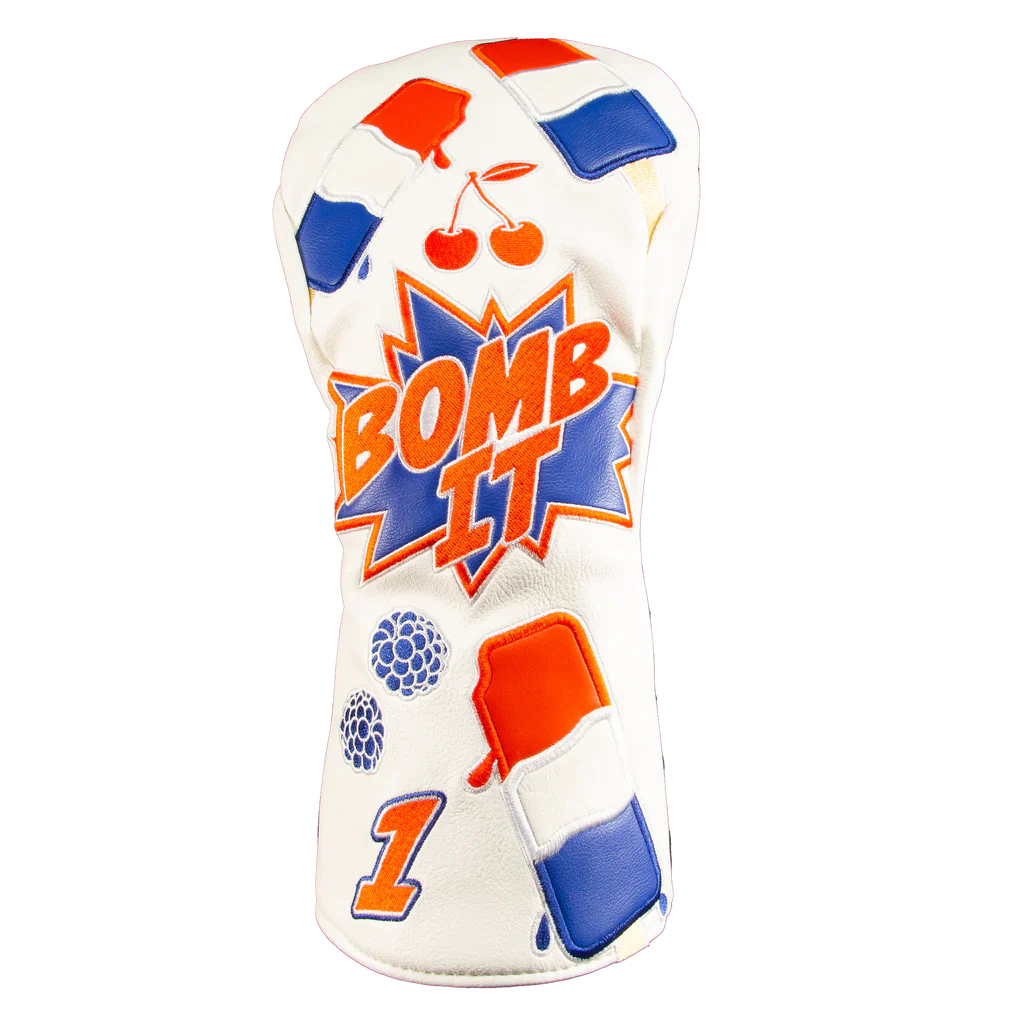 Bomb It Head Cover - Groovy Golfer