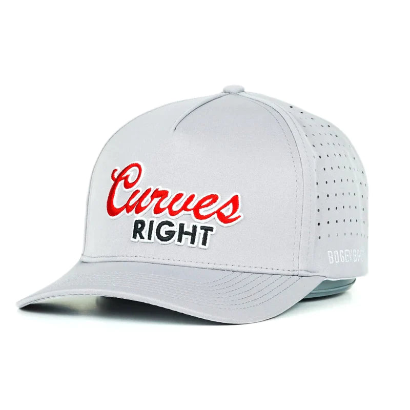 Curves Right Golf Hat
