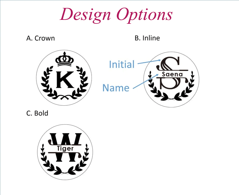 Custom golf glove with personalized text and premium material options.