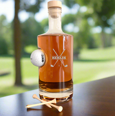 Golf Engraved Decanter