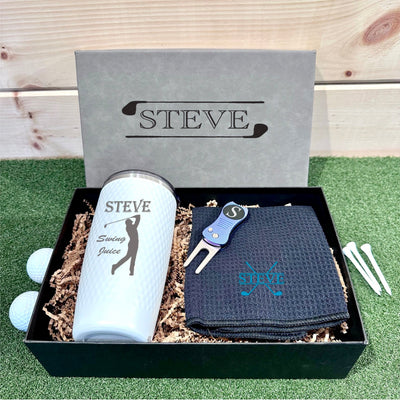 Personalized Golf Gift Box Set