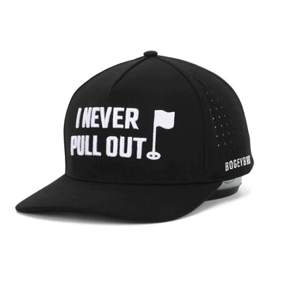 I Never Pull Out Golf Hat