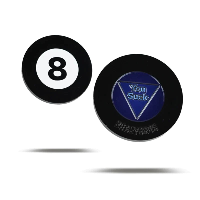 Hurtful 8-Ball Marker