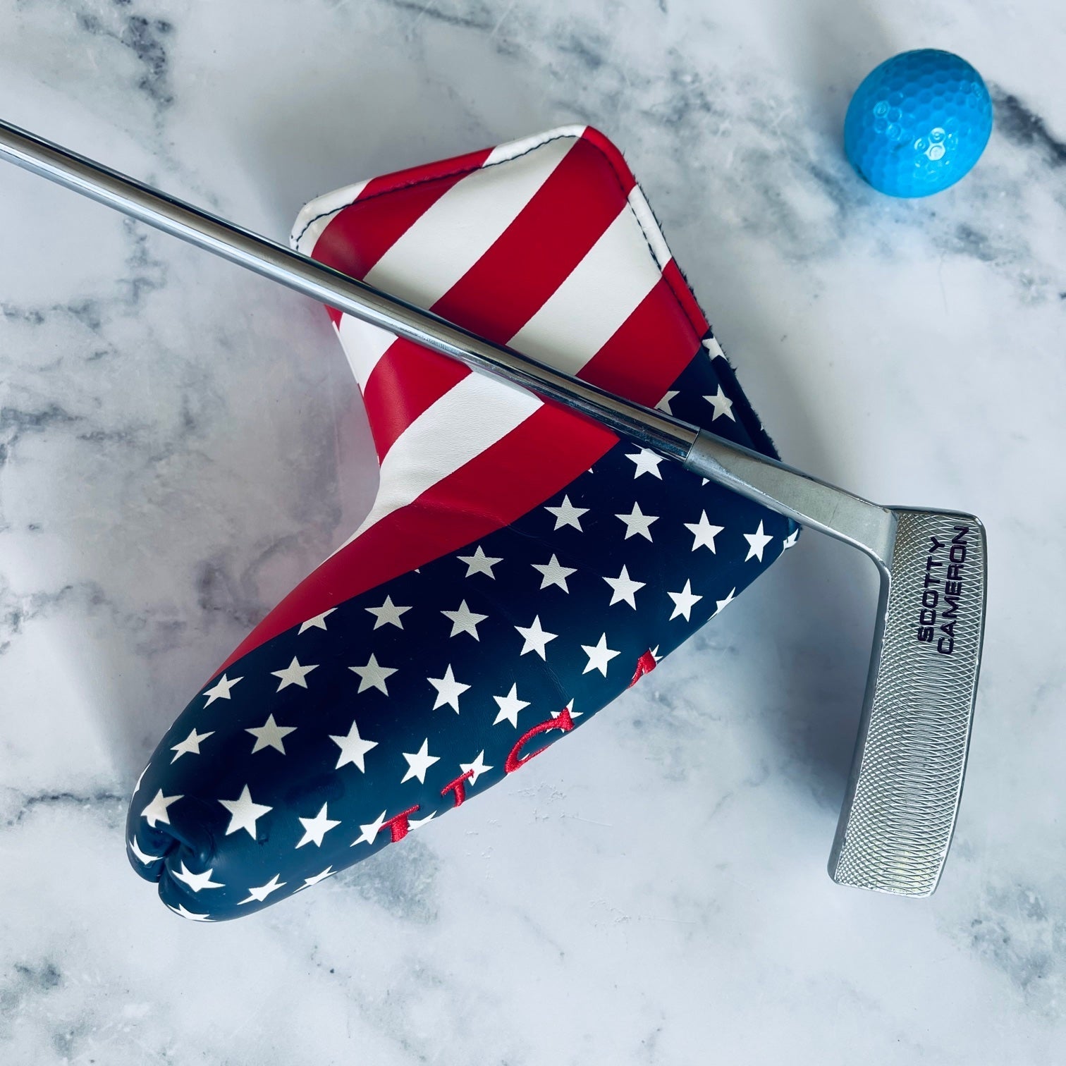 USA Golf Putter Head Cover